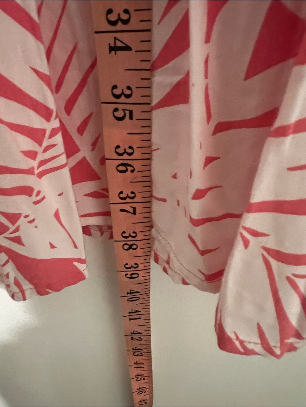 La Mer Luxe Cotton Summer Dress Large Pink Tropical Resort Midi Dress - Picture 8 of 9